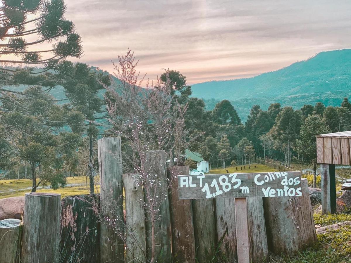 Ap. Shalom. Pousada Colina Dos Ventos Urubici Bagian luar foto