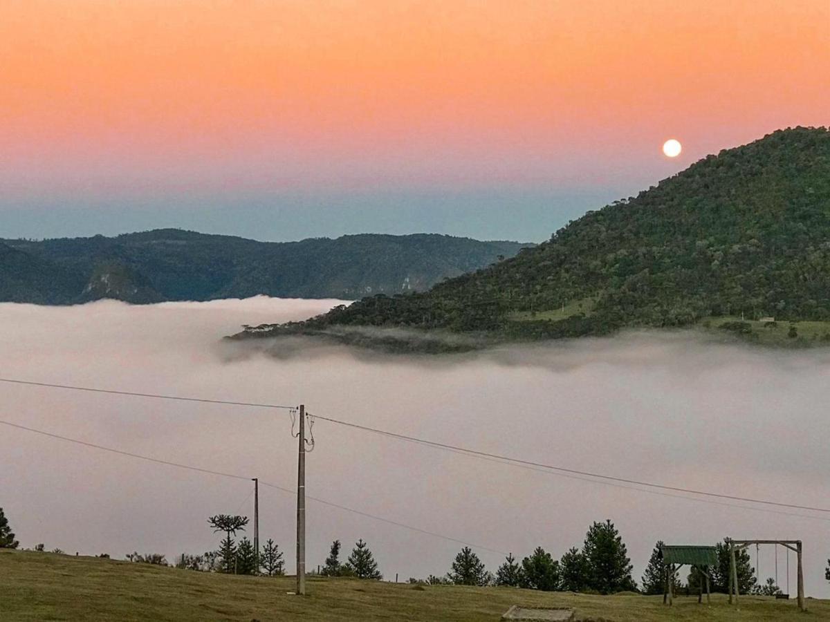 Ap. Shalom. Pousada Colina Dos Ventos Urubici Bagian luar foto