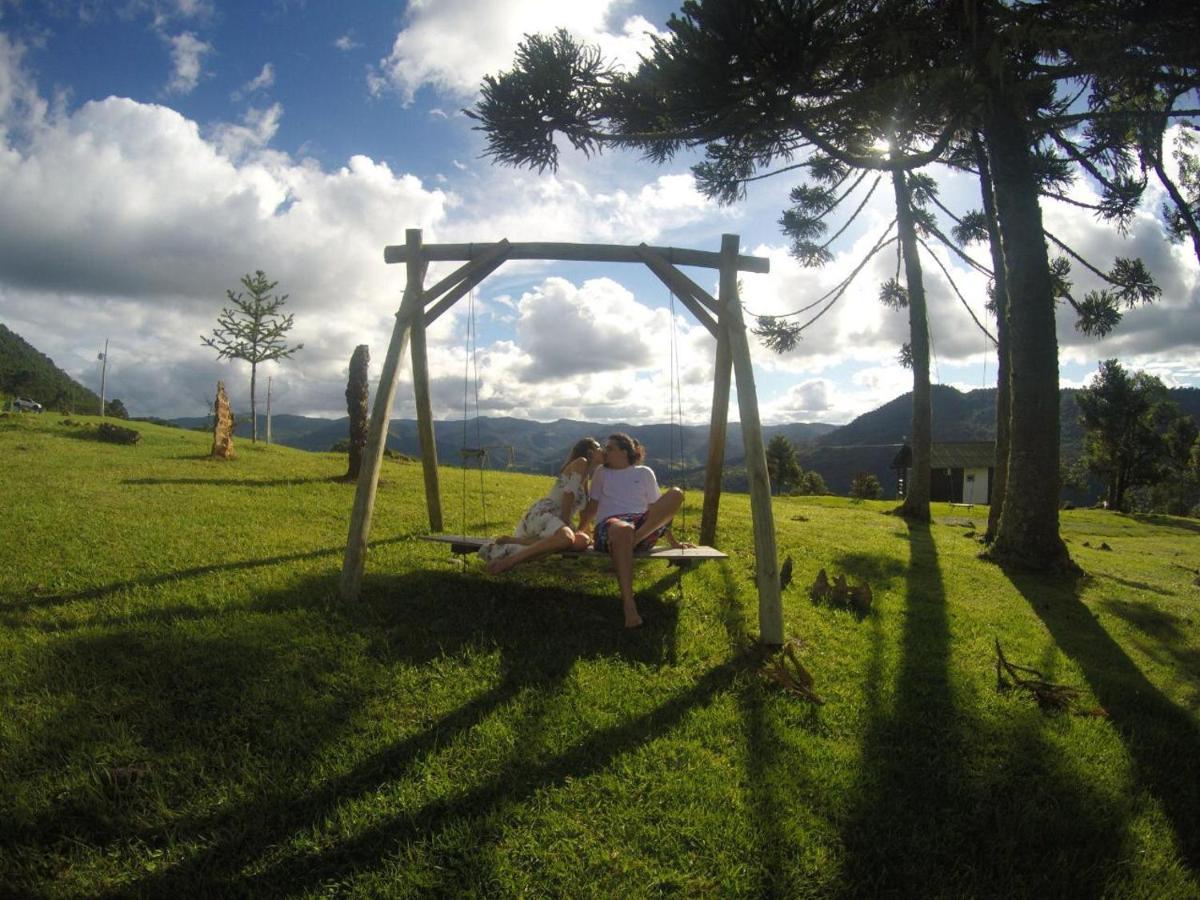 Ap. Shalom. Pousada Colina Dos Ventos Urubici Bagian luar foto
