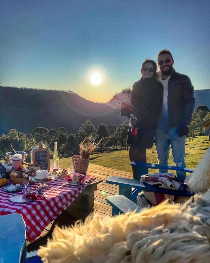 Ap. Shalom. Pousada Colina Dos Ventos Urubici Bagian luar foto